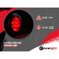 thumbnail image 4 of Plafón Posterior 20 Leds TUNELIGHT-RENOVATIO Con Estrobo Rojo Redondo, 4 of 7