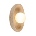 thumbnail image 2 of Renwil Myrtos 4.92" Height Wall Sconce, Beige, 2 of 5