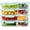 Light Blue, variant on 8 Pack 36oz Glass Meal Prep Containers with Leak-Proof Snap Lock Lids, Airtight Lunch Boxes, Oven, Freezer & Dishwasher Safe Food Storage
