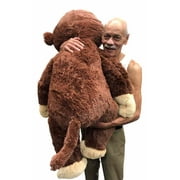 Giant Monkey Stuffed Animal Teddy Bear Jumbo Plush 4 Feet Tall Huge Plushie Large Stuff Toy Biggest Plushies