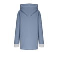 thumbnail image 3 of AUNVITO Women's Christmas Hooded Sweatshirt Long Sleeve with Festive Print Cozy Fleece-Lined Casual Winter Top, 3 of 6