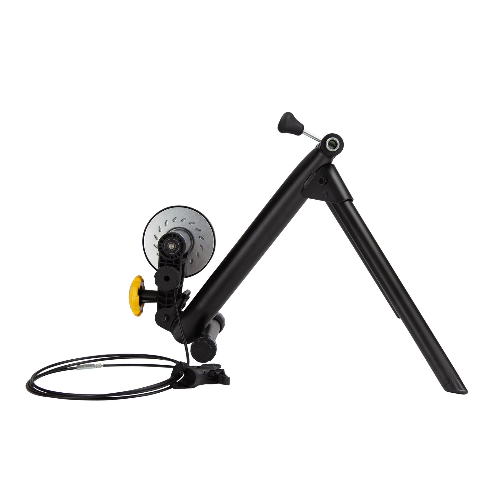 Saris Mag+ Bike Trainer Stand, Foldable Magnetic Resistance Indoor Bike Trainer, Black - image 4 of 7