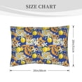 thumbnail image 3 of Pofeuu Sicilian Style Print Queen Pillow Cases,Pillowcases with Envelope Closure, Wrinkle, Fade and Stain Resistant Pillow Covers-20x26in（No pillow core）, 3 of 7