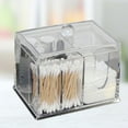 thumbnail image 4 of Omeite Cosmetic cotton storage box transparent cosmetics makeup remover cotton small box, 4 of 6