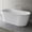White, variant on Ruvati USA RVB6750WH 67 in. Omnia epiStone Solid Surface Oval Freestanding Bath Tub, Matte White