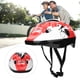 thumbnail image 5 of Casco protector de cabeza de espuma roja para niños, para ciclismo, patinaje, patinete de equilibrio, deportes para bebés, 5 of 11