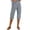A01 Silver, variant on Conairie Linen Pants For Women Solid Straight Leg High Waisted Lounge Palazzo Capri Trousers With Button Summer Beach Pants With Pockets BU1 L