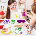 thumbnail image 4 of Juego de almohadillas de tinta Biggun de 8 colores con huellas de manos para niños, 4 of 6