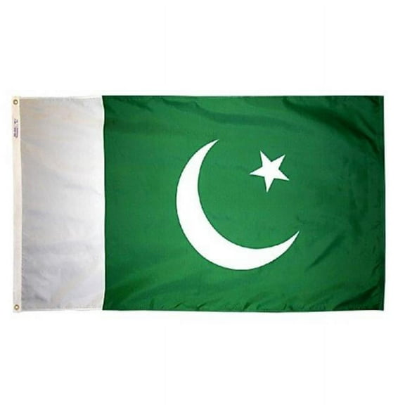 Annin Flagmakers 196514 2 ft. X 3 ft. Nyl-Glo Pakistan Flag
