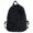 Black, variant on Classic Solid Color Everyday Use Backpack Designed with Durable Fabric and Adjustable Shoulder Straps for School Students and Travel Enthusiasts