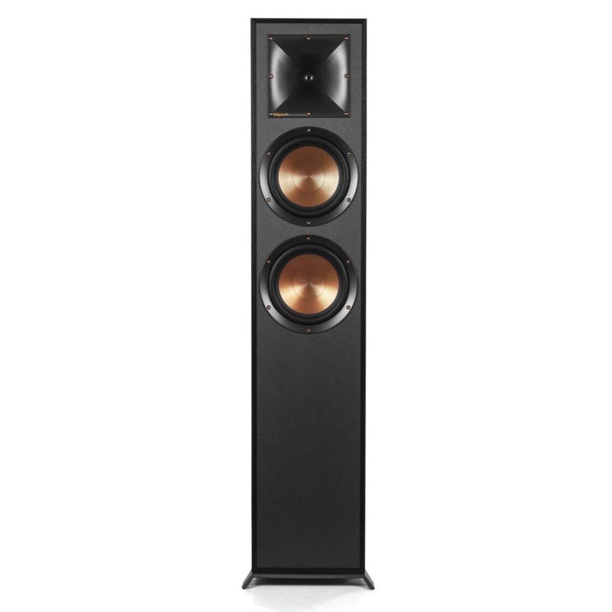 Klipsch Reference R-625FA 5.0 Home Theater Pack, Black Textured Wood Grain Vinyl