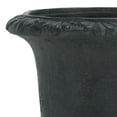 thumbnail image 3 of Safavieh 16" x 16" x 22" Pedestal Black Magnesium Oxide Planter, 3 of 7