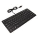 thumbnail image 2 of Mini teclado, teclado con cable USB 78 teclado ultrafino teclado con cable funcionalidad versátil, 2 of 8