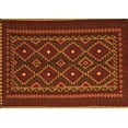 thumbnail image 1 of Ahgly Company Indoor Rectangle Southwestern Orange Country Area Rugs, 4' x 6', 1 of 1