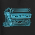 thumbnail image 6 of Wild Bobby Ford Shelby Cobra Retro Blue Logo Unisex Hoodie Sweatshirt, 6 of 6