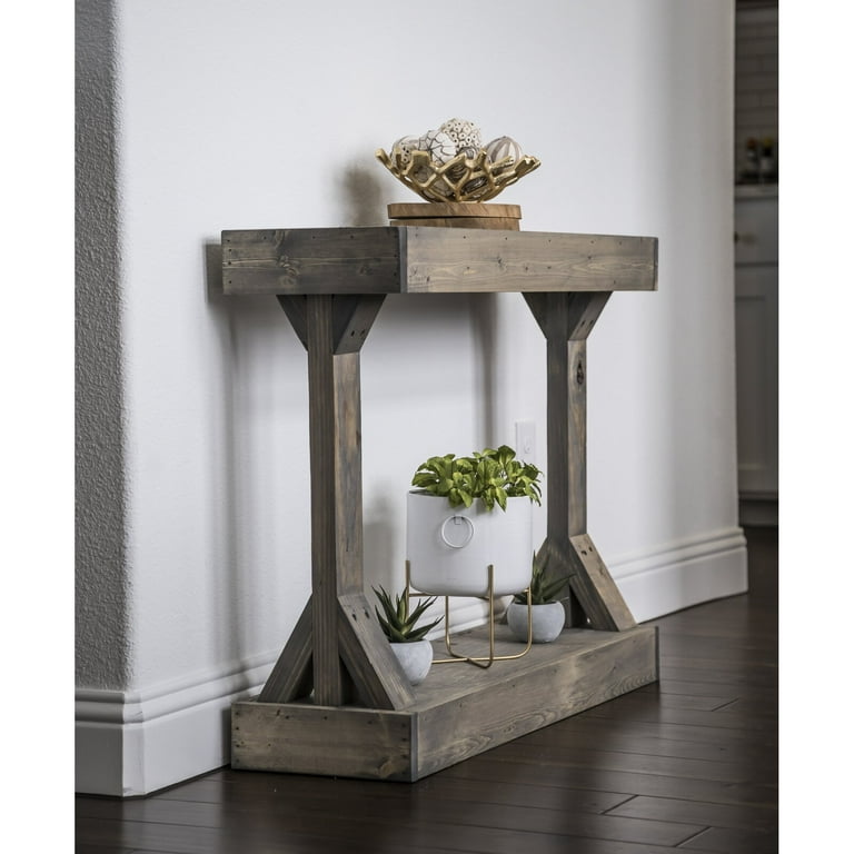 Oleary solid wood console table deals