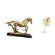 thumbnail image 5 of Figura de caballo en miniatura, escultura de resina, adorno de hoja de metal, estatua de hierro. Ideal para bodas, cumpleaños, fiestas y decoración de, 5 of 8