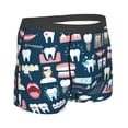 thumbnail image 3 of Bingfone Dental Men'S Underwear - Casual Stretch Boxer Briefs-Small, 3 of 9