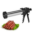 thumbnail image 4 of TidBay Stainless Steel Sausage Maker Kit Professional Beef Jerky Shooter for Ground Meat Large Capacity Jerky Maker with Meat Pusher Brushes Sausage Machine Set for Homemade Snacks, 4 of 7