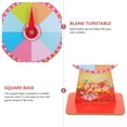 thumbnail image 3 of CIMAXIC Fête 1 Ensemble de Jeu Roue de Roulette Rotative Roue de Roulette Rotative Roue de Roulette en Plastique pour Fête (Style Aléatoire),13.19"X7.87"X4.72 Pouces, 3 of 5