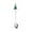 Green-A, variant on Christmas Tree Spoon, Stainless Steel Decorative Utensil for Coffee Dessert Party Cocktail Stirring(Gold-A)