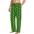 thumbnail image 6 of Rateoe Happy St. Patrick's Day Pattern Men’s Ultra-Soft Comfy Pajama Lounge Pants Sleepwear,Comfortable Lounge Wear,lightweight Pajamas, Casual Home Wear-Large, 6 of 6