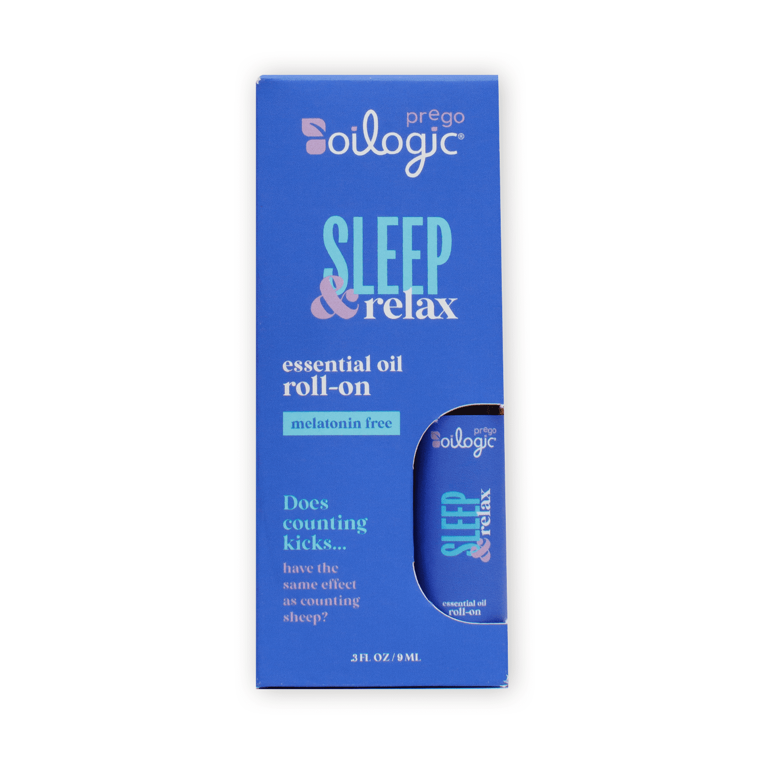 (4 pack) Oilogic Prego Sleep Essential Oil Roll-on, Supports Healthy Sleep, 1 Count