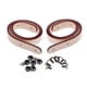 thumbnail image 4 of de material cuero con asa de correa, de hombro, cinturón, accesorio de remache DIY Rosado, 4 of 8