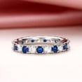 thumbnail image 4 of Fashion 925 Silver Rings Cubic Zircon Wedding Engagement Women Jewelry Sz 6-10, 4 of 7