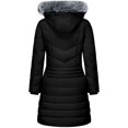 thumbnail image 2 of Wantdo Women's Recycled Winter Jacket Insulated Winter Puffer Coat Waterproof Thicken Parka Black L, 2 of 5