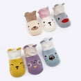 thumbnail image 5 of Infant Baby Boys Girls Cotton Warm Cartoon Soft Socks Anti Slip Floor Socks, 5 of 5