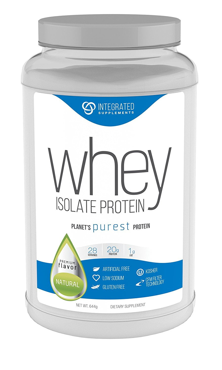 Integrated Supplements Wild Strawberry Whey Isolate Protein Powder