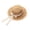 Khaki White Ribbon, variant on Women's Wide Brim Straw Sun Hat Frayed Edge Beach Cap Foldable Breathable Summer Hat with Ribbon Bow Adjustable 55-60cm White Black Ribbon
