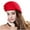 Red, variant on AOOCHASLIY Hats for Women Clothes Winter Hats For Women French Beret Beanie Pillbox Hat Fashion 100% Wool Warm