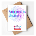 thumbnail image 1 of Painful Past Sle Hexagon Happy Birthday Greeting Cards Envelopes Blank, 1 of 3