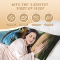thumbnail image 6 of Naloa Lake Forest Dinosaur A Body Pillow Cover, Pillowcases with Hidden Zipper Breathable Long Pillow Case (Pillows are not included,20x54 inch), 6 of 7