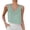C-Green, variant on Ulitacool Tank Tops For Womens Linen Sleeveless Tank Top Summer Breathableloose Fit V Neck Blouse Tunic Shirt Fashionable Daily Wear Xl Orange