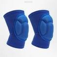 thumbnail image 1 of 1 Pair Protective Knee Pads Thick Sponge Football Volleyball Extreme Sports Anti-Slip Collision Avoidance Elastic Kneepad Brace, 1 of 5
