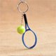 thumbnail image 2 of Llavero de Tenis Mini Raquetas de Tenis con Llavero Llavero, 2 of 2