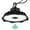 Black, variant on 12 in. 200-Watt Integrated LED Motion Sensor High Bay Indoor/Outdoor UFO Light with 26000 Lumens 5000K, Black