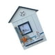 thumbnail image 3 of Soporte de llaves Caja de diseño de casa montada en la pared Colgante de pared Colgador de almacenamiento de llaves Estuche de madera, parte superior azul, Saiboat Life Bouy Jumpingount HA8882-03B, 3 of 6