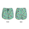 thumbnail image 5 of Fotbe Mushrooms Womens High Waist Running Shorts Athletic Workout Quick Dry Shorts for Women with Pockets Gym Yoga Summer Shorts-Large, 5 of 9