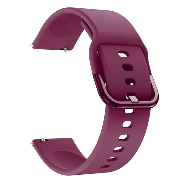 Reemplazo de pulsera de correa de reloj de silicona para Samsung Galaxy Watch3 41mm