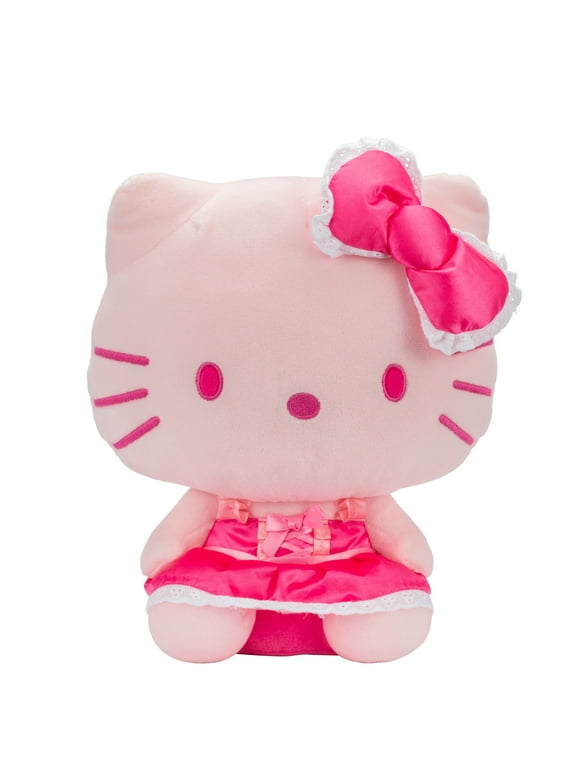 Sanrio 12 inch Pink Monochrome Plush - Hello Kitty and Friends