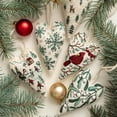 thumbnail image 5 of Embroidery Christmas Ornament Kits, Hand Embroidery Tree Hanging Ornament, DIY Heart Embroidery Christmas Decoration Cross Stitch Kit with Needles, 5 of 8