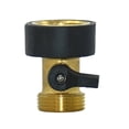 thumbnail image 5 of Brass Water For Shut Off Valve For Garden Hose Connector 34Inch Easy To Use, 5 of 9