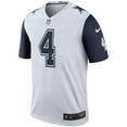 thumbnail image 3 of Men's  Dak Prescott White Dallas Cowboys Legend Player Performance Top, 3 of 3