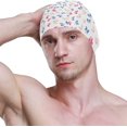 thumbnail image 3 of FYBTO Casquette de Natation Papillon Coloré Unisexe Adulte FYBTO Polyester, 3 of 4