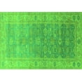 thumbnail image 1 of Ahgly Company Indoor Rectangle Oriental Green Traditional Area Rugs, 7' x 10', 1 of 4