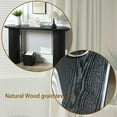 thumbnail image 3 of Kadyn Console Table, Entryway Table, Side Table, Display Table,Wood 56" Console Table, Modern Black Console Table for Living Room, 3 of 12